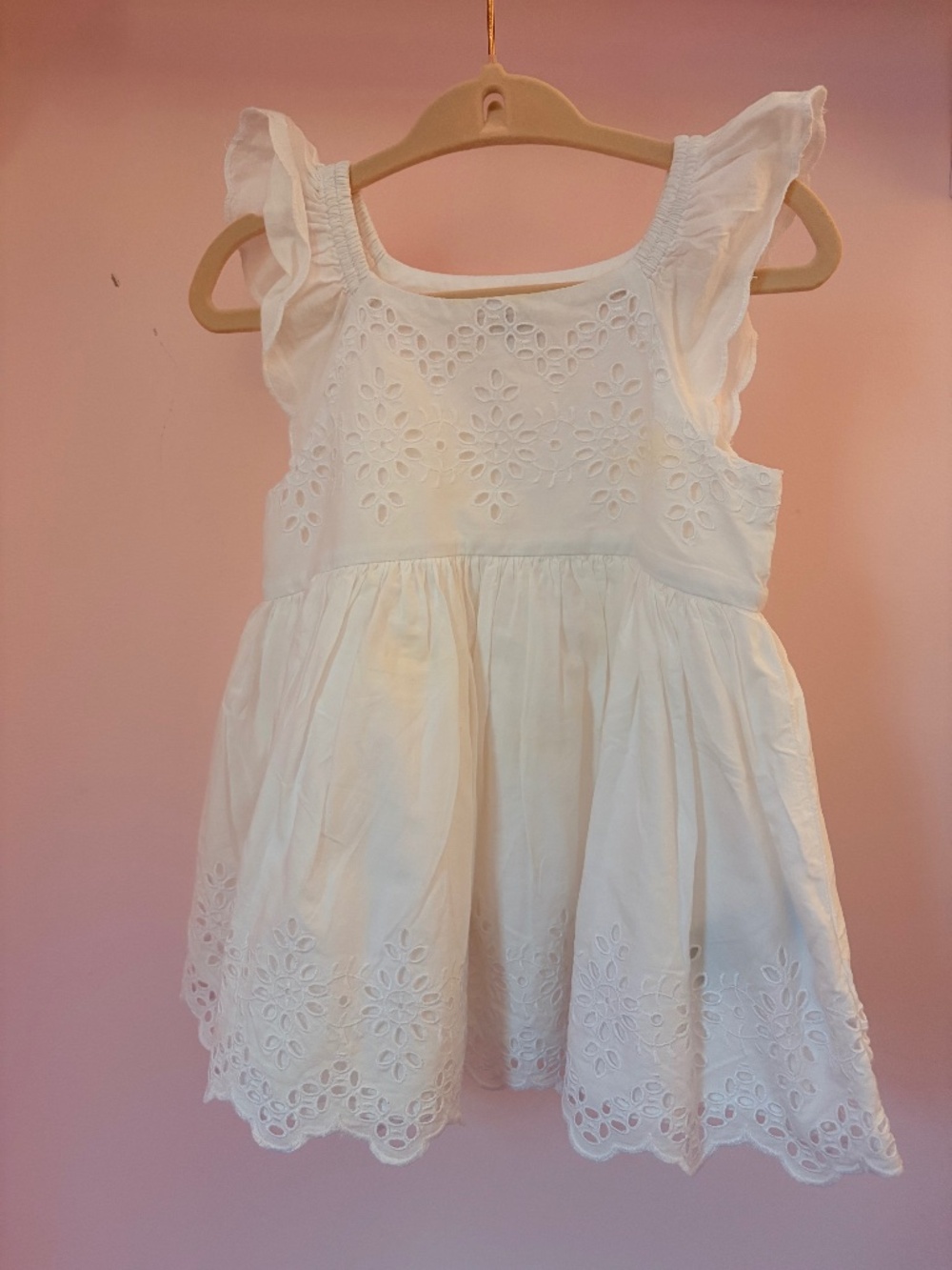 Baby Gap Toddler Girls White Dress